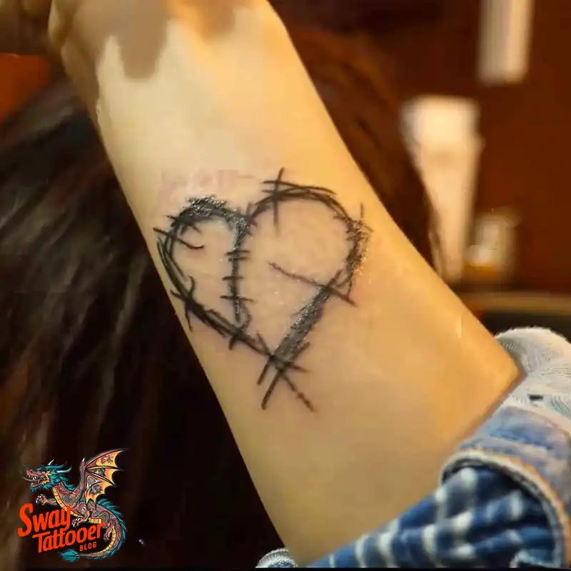 100 Broken Heart Tattoo Design Ideas, Symbolism & Placement 57 broken heart tattoo