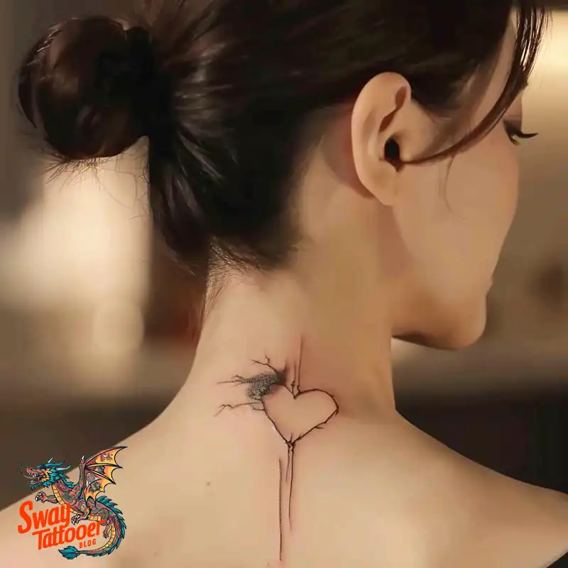 100 Broken Heart Tattoo Design Ideas, Symbolism & Placement 54 broken heart tattoo