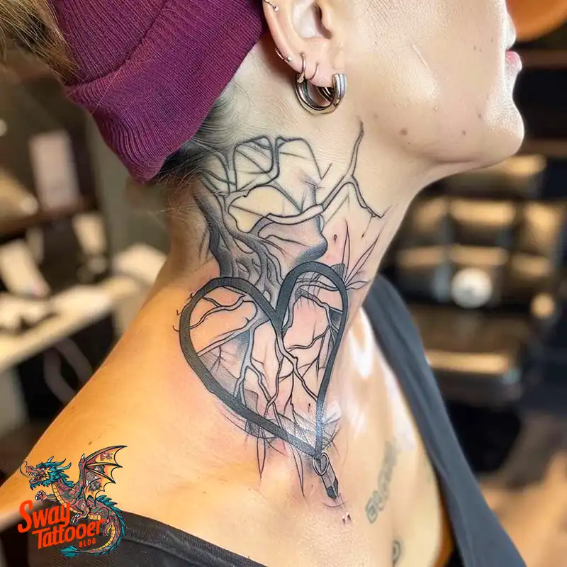 100 Broken Heart Tattoo Design Ideas, Symbolism & Placement 52 broken heart tattoo