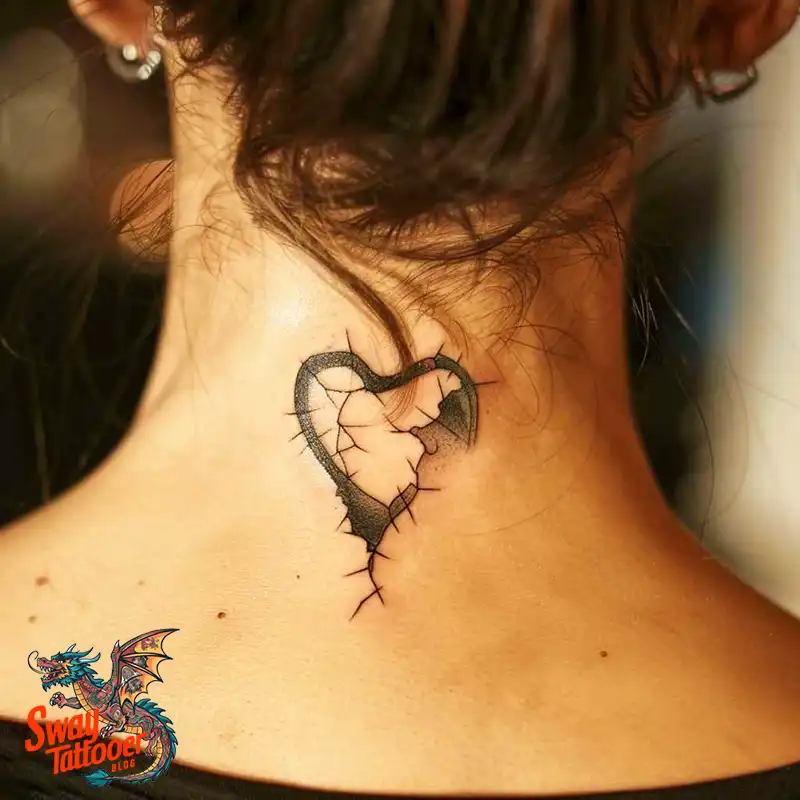 100 Broken Heart Tattoo Design Ideas, Symbolism & Placement 93 broken heart tattoo design