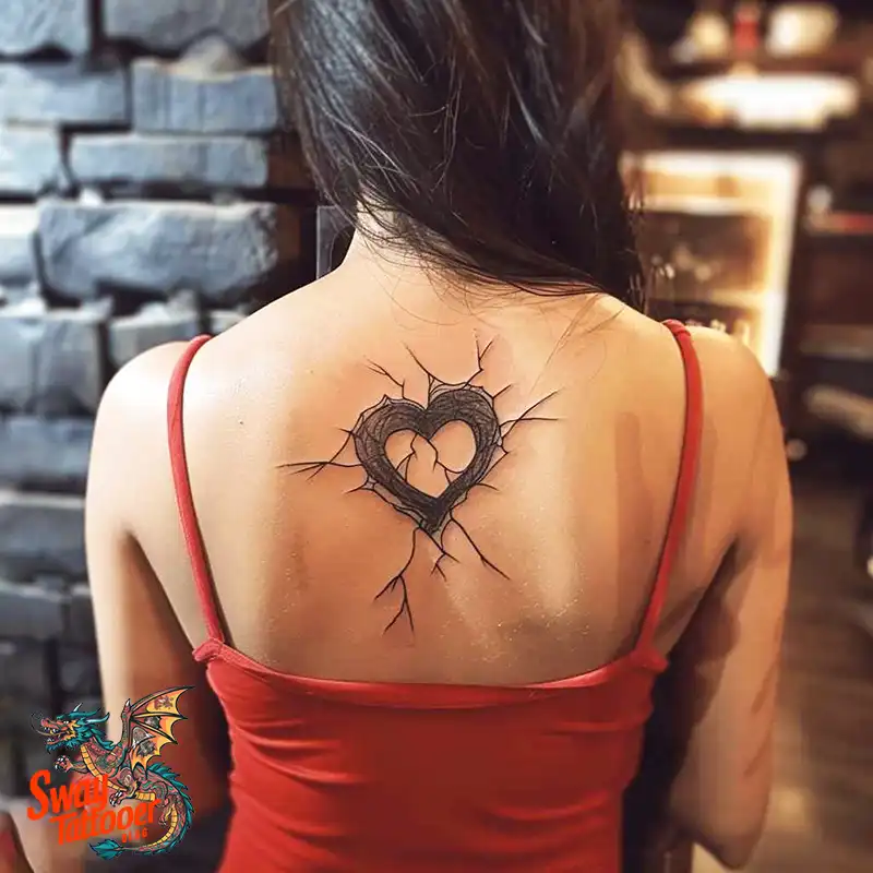 100 Broken Heart Tattoo Design Ideas, Symbolism & Placement 20 broken heart tattoo