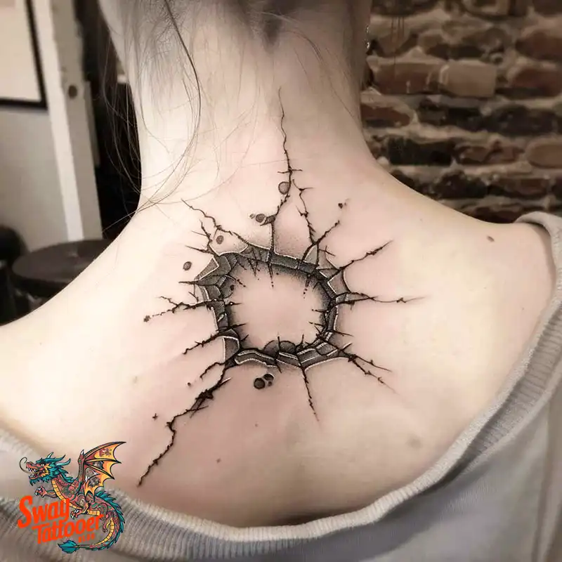 bullet hole tattoo ideas