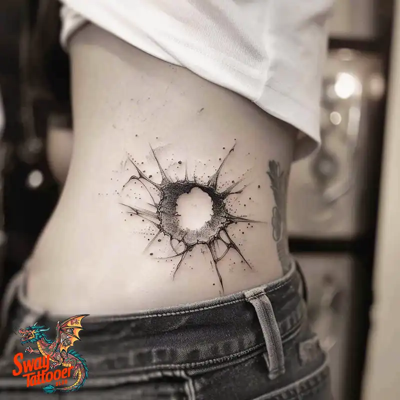 bullet hole tattoo ideas