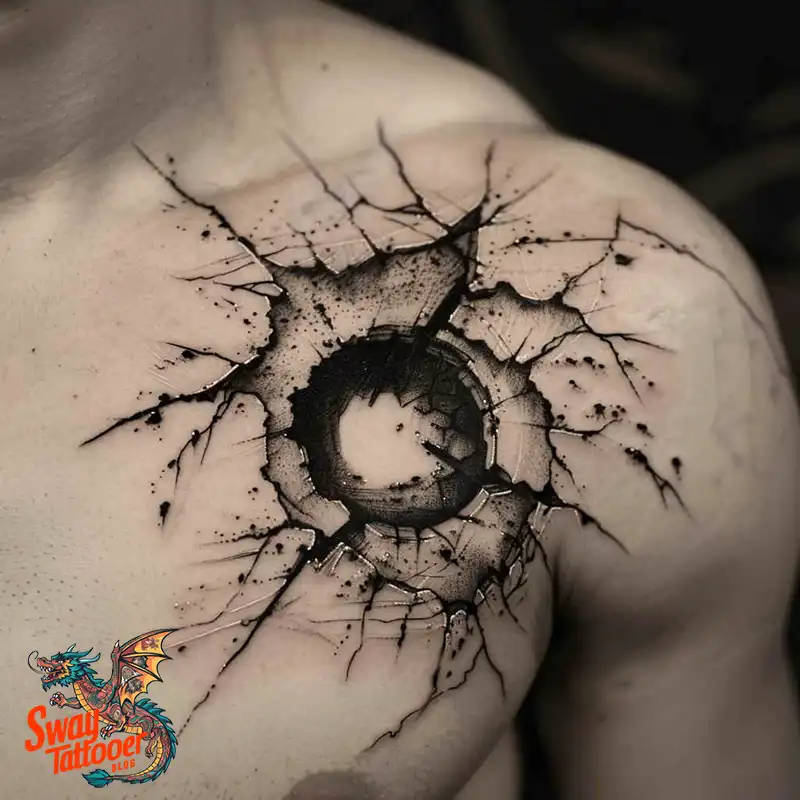bullet hole tattoo ideas