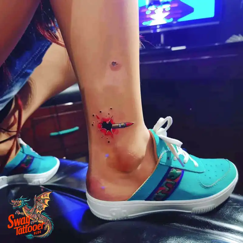 bullet hole tattoo ideas