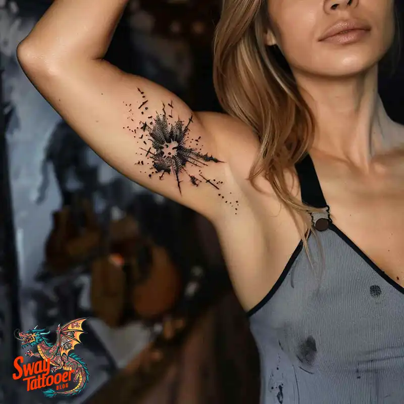 bullet hole tattoo ideas