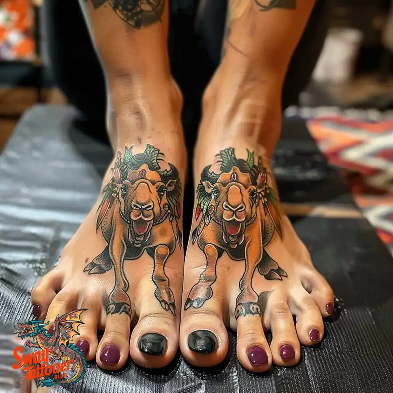 camel tattoo ideas