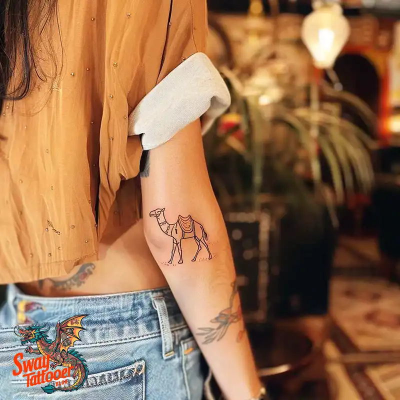 camel tattoo