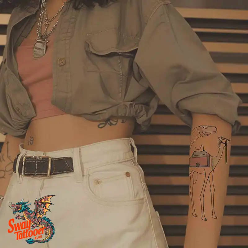 camel tattoo