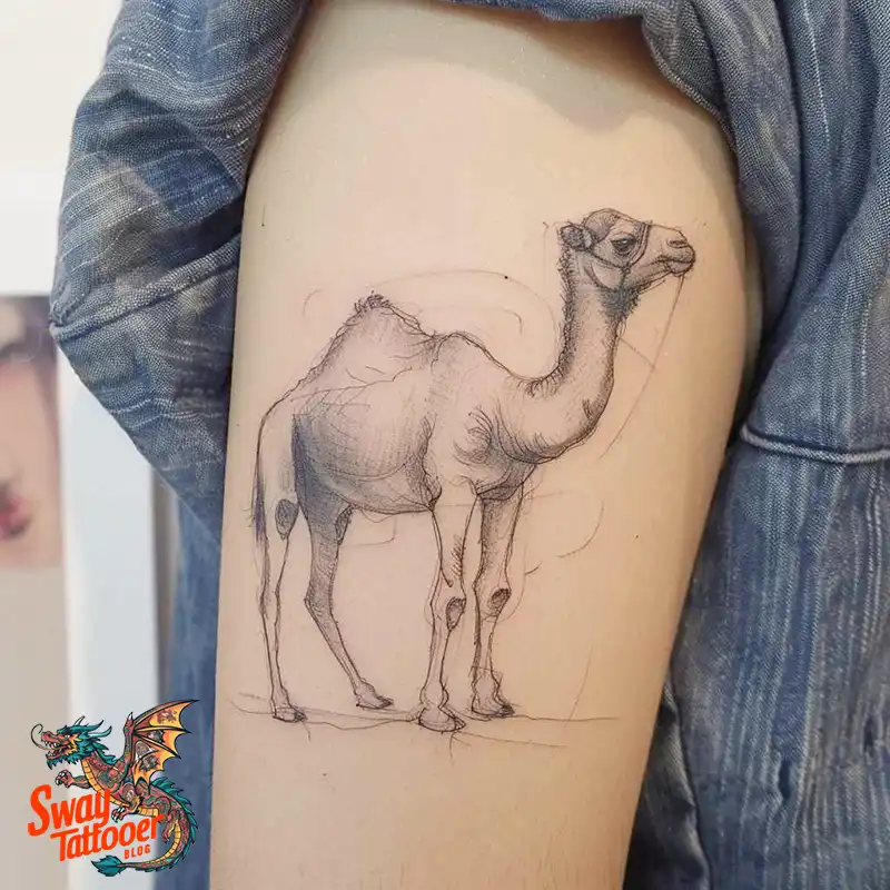 camel tattoo