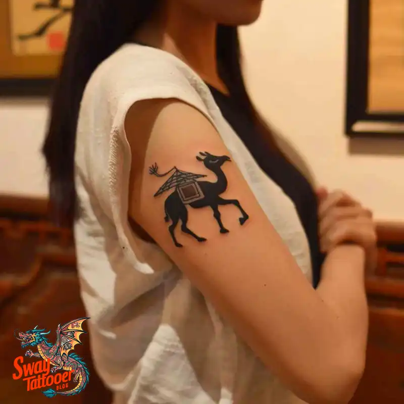 camel tattoo