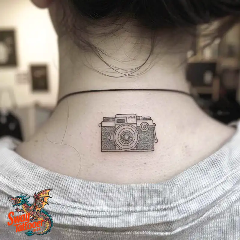 100 Camera Tattoo Design Ideas: Symbolism and Meaning 72 camera12
