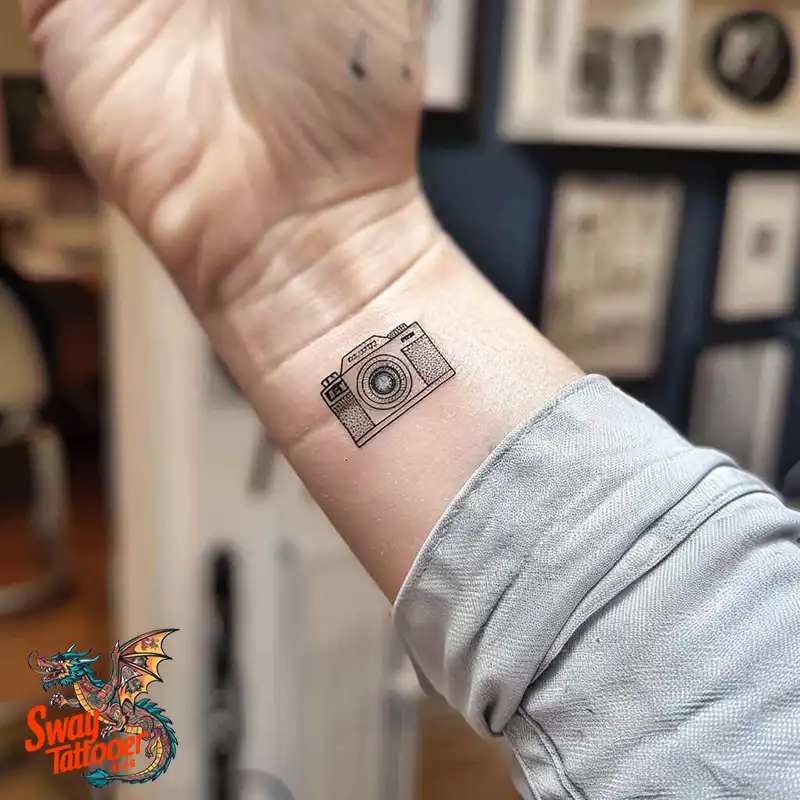 100 Camera Tattoo Design Ideas: Symbolism and Meaning 60 Camera Tattoo ideas