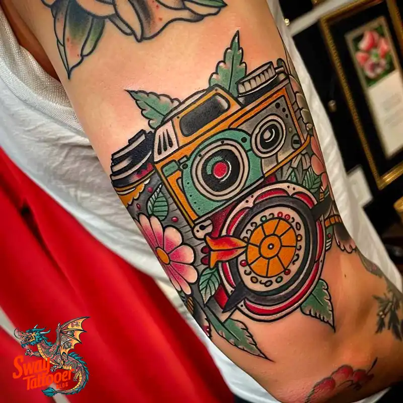 100 Camera Tattoo Design Ideas: Symbolism and Meaning 59 Camera Tattoo ideas