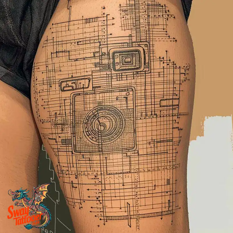 100 Camera Tattoo Design Ideas: Symbolism and Meaning 47 Camera Tattoo