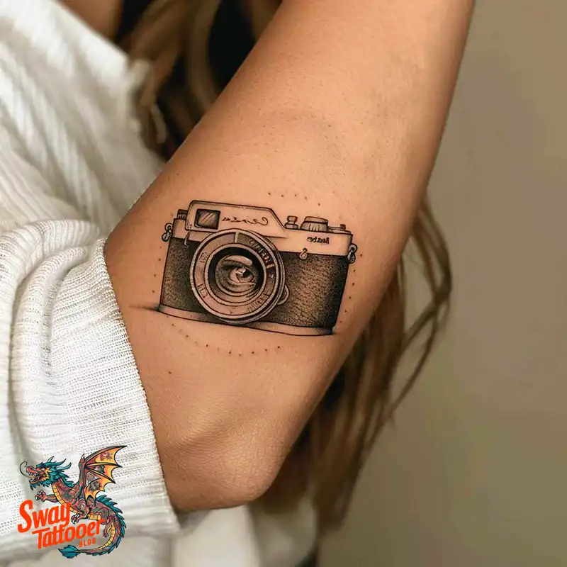 100 Camera Tattoo Design Ideas: Symbolism and Meaning 40 Camera Tattoo