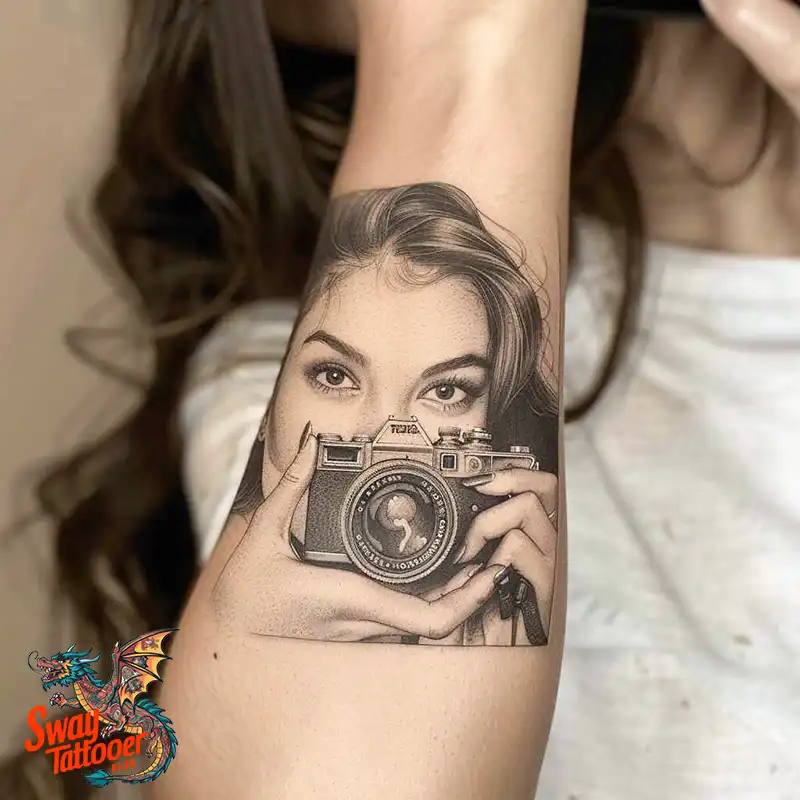 100 Camera Tattoo Design Ideas: Symbolism and Meaning 41 Camera Tattoo