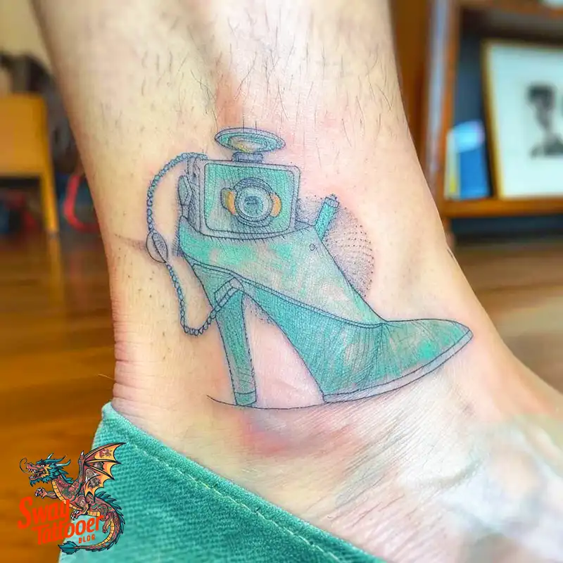 100 Camera Tattoo Design Ideas: Symbolism and Meaning 23 Camera Tattoo Design