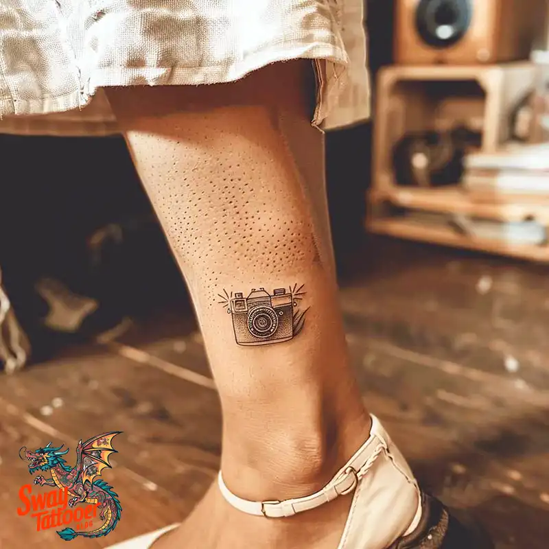 100 Camera Tattoo Design Ideas: Symbolism and Meaning 22 Camera Tattoo Design