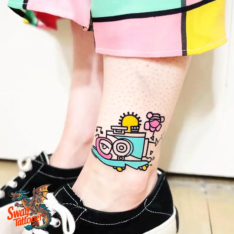 100 Camera Tattoo Design Ideas: Symbolism and Meaning 20 Camera Tattoo Design