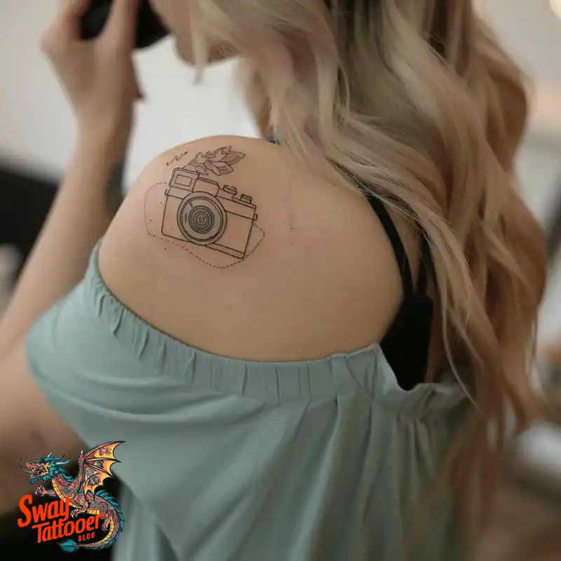 100 Camera Tattoo Design Ideas: Symbolism and Meaning 5 Camera Tattoo Design