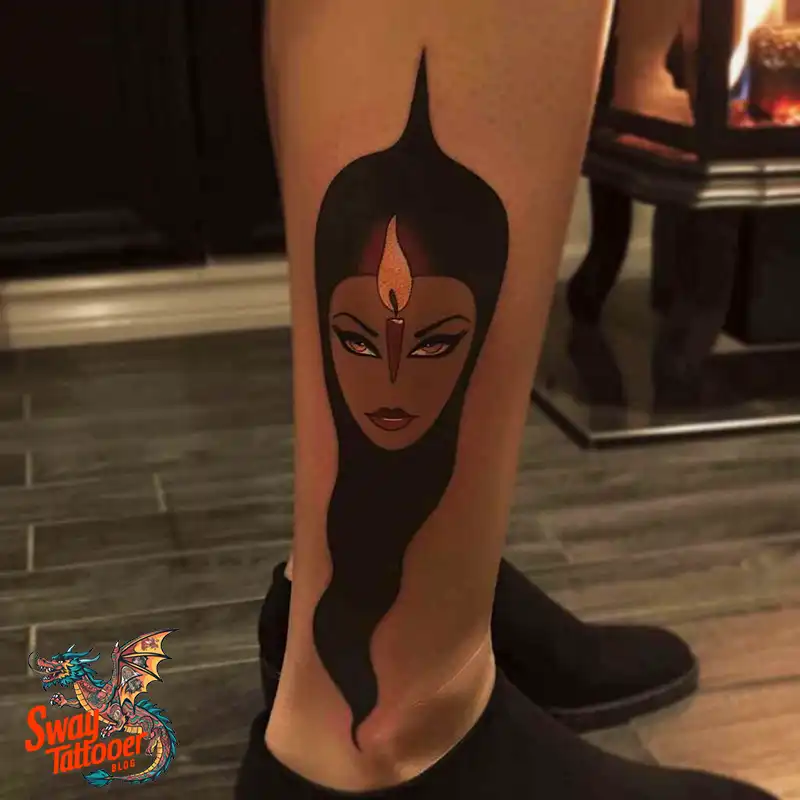 160 Candle Tattoo Designs: Your Skin with Symbolic Art 99 candle65