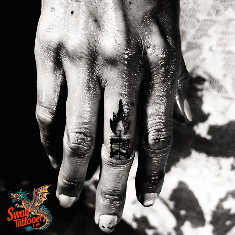 160 Candle Tattoo Designs: Your Skin with Symbolic Art 73 Candle Tattoo