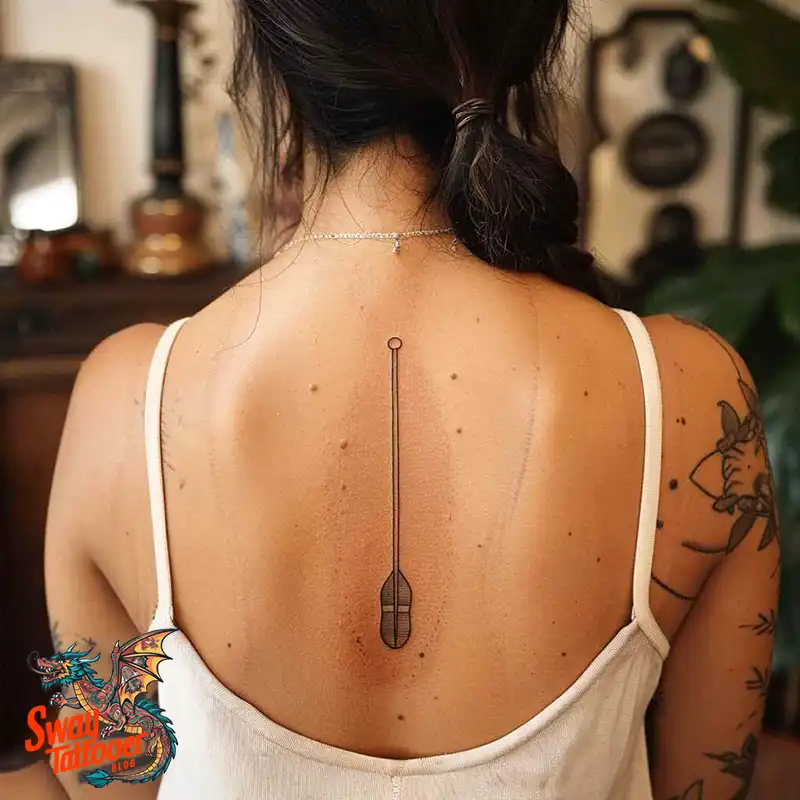 120 Canoe Paddle Tattoo Designs: Symbolism and Meaning 18 Canoe Paddle Tattoo Designs