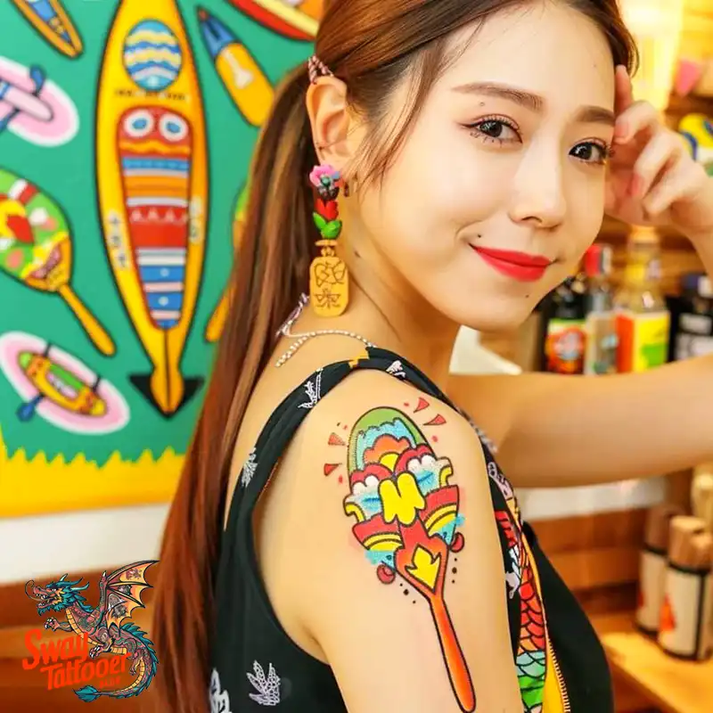 120 Canoe Paddle Tattoo Designs: Symbolism and Meaning 16 Canoe Paddle Tattoo Designs