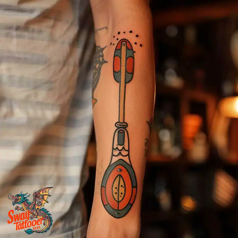 120 Canoe Paddle Tattoo Designs: Symbolism and Meaning 82 Canoe Paddle Tattoo