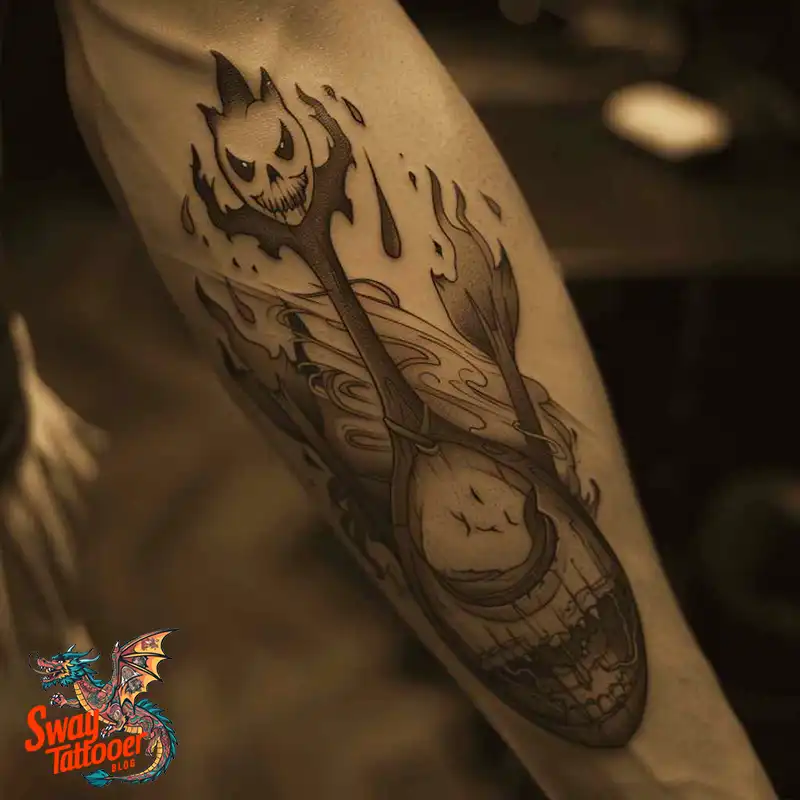 120 Canoe Paddle Tattoo Designs: Symbolism and Meaning 110 canoe paddle4