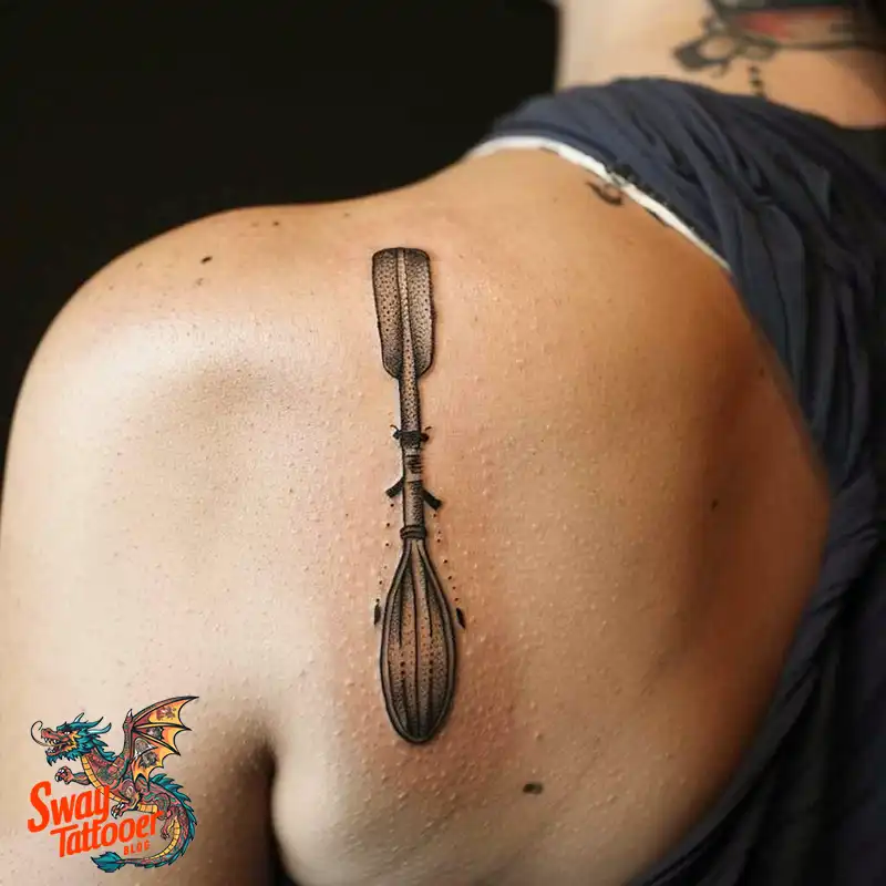 120 Canoe Paddle Tattoo Designs: Symbolism and Meaning 76 Canoe Paddle Tattoo