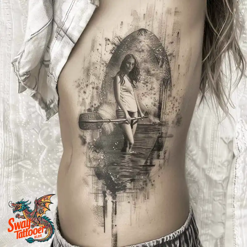 120 Canoe Paddle Tattoo Designs: Symbolism and Meaning 51 Canoe Paddle Tattoo Ideas