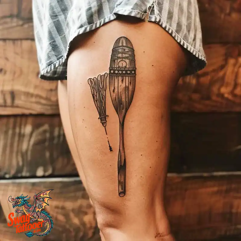 120 Canoe Paddle Tattoo Designs: Symbolism and Meaning 49 Canoe Paddle Tattoo Ideas