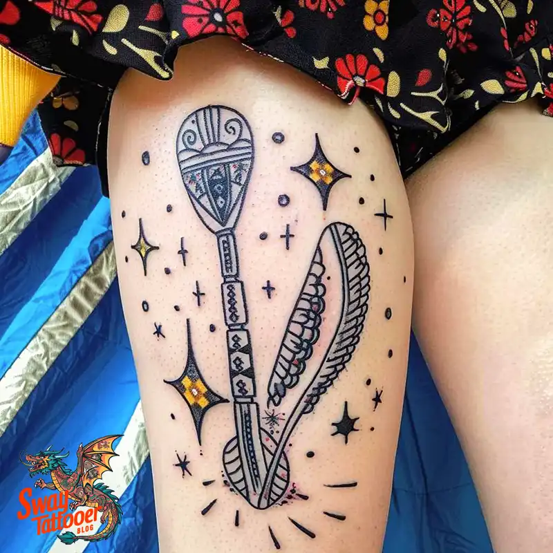 120 Canoe Paddle Tattoo Designs: Symbolism and Meaning 47 Canoe Paddle Tattoo Ideas