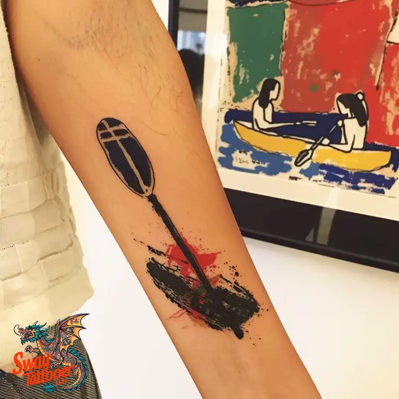 120 Canoe Paddle Tattoo Designs: Symbolism and Meaning 40 Canoe Paddle Tattoo Ideas
