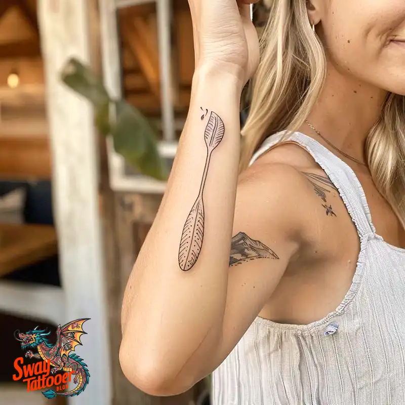 120 Canoe Paddle Tattoo Designs: Symbolism and Meaning 33 Canoe Paddle Tattoo Designs