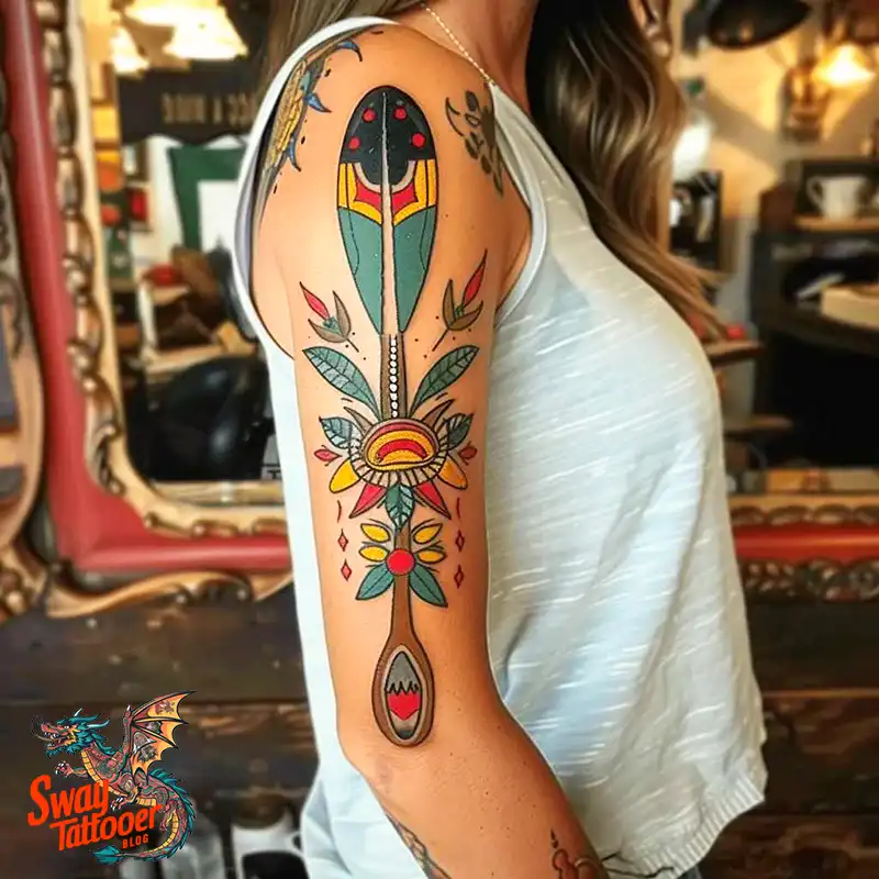 120 Canoe Paddle Tattoo Designs: Symbolism and Meaning 31 Canoe Paddle Tattoo Designs