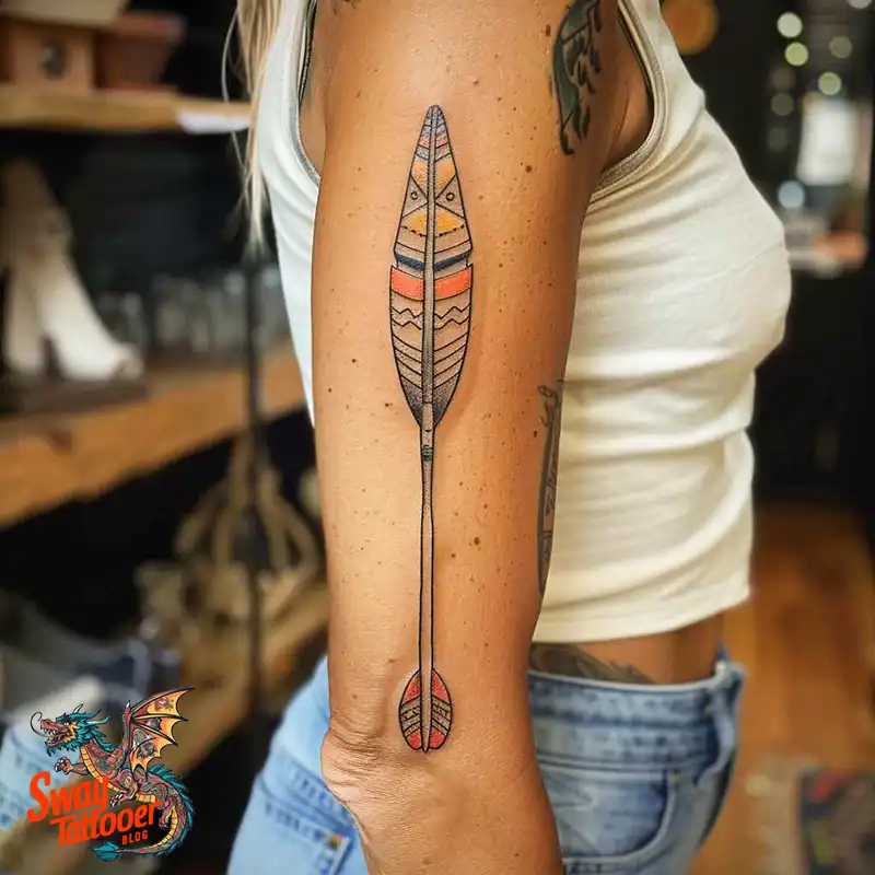 120 Canoe Paddle Tattoo Designs: Symbolism and Meaning 25 Canoe Paddle Tattoo Designs