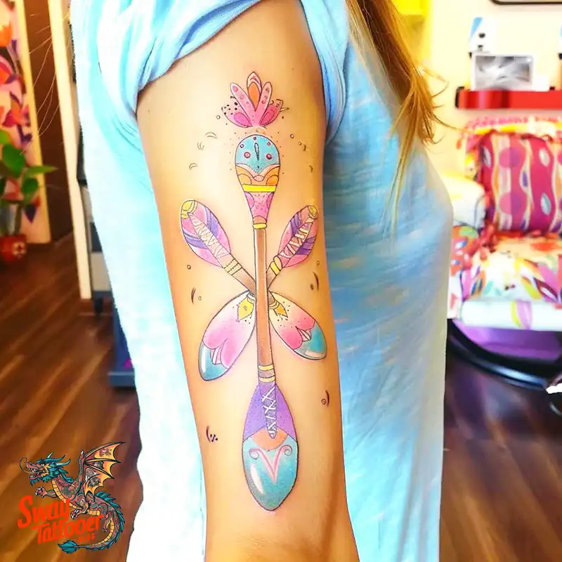 120 Canoe Paddle Tattoo Designs: Symbolism and Meaning 28 Canoe Paddle Tattoo Designs