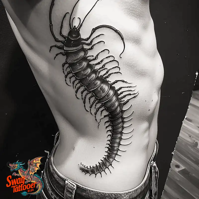 100 Centipede Tattoo Designs Symbolism, Style, & Longevity 87 centipede2