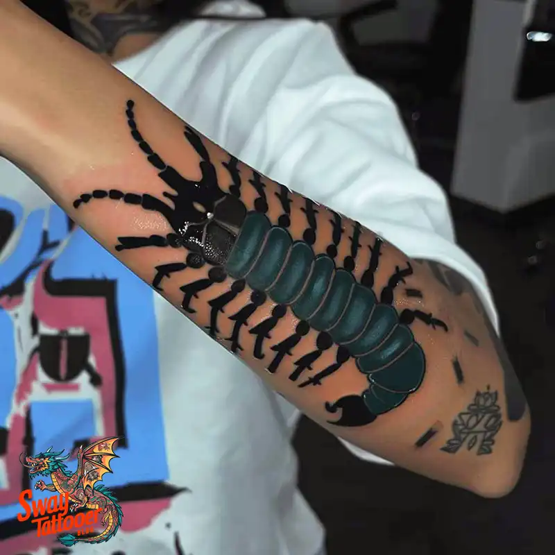 100 Centipede Tattoo Designs Symbolism, Style, & Longevity 66 Centipede Tattoo