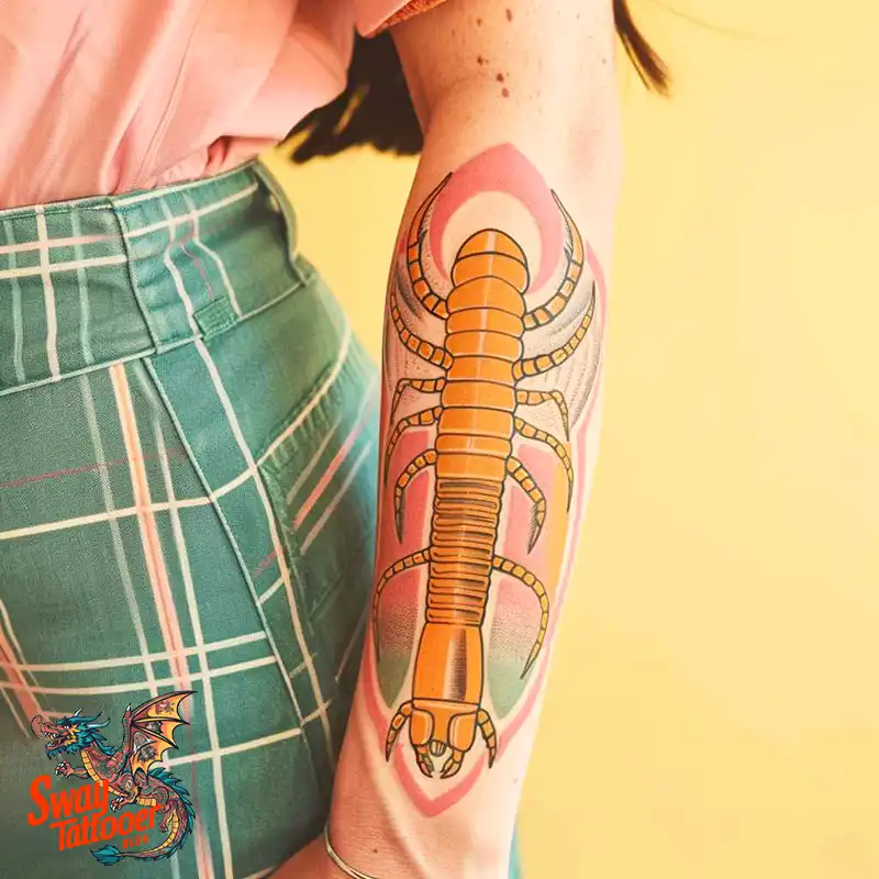 100 Centipede Tattoo Designs Symbolism, Style, & Longevity 64 Centipede Tattoo