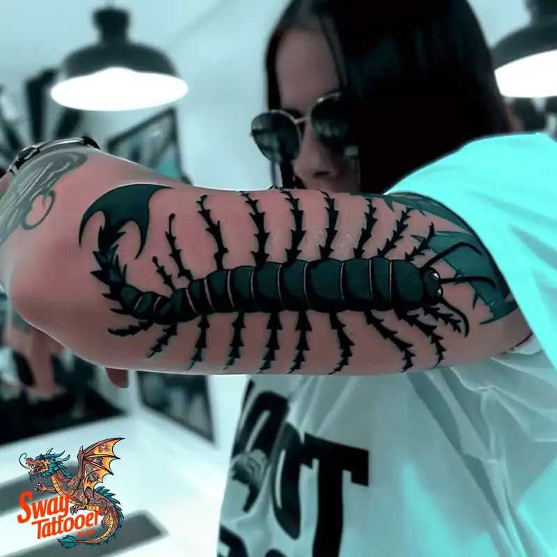 100 Centipede Tattoo Designs Symbolism, Style, & Longevity 63 Centipede Tattoo