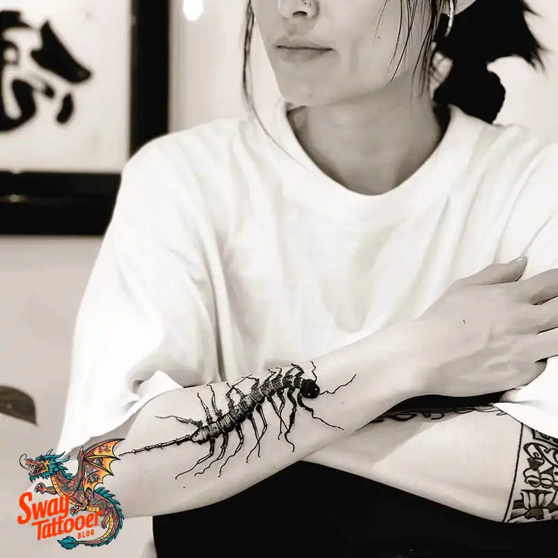 100 Centipede Tattoo Designs Symbolism, Style, & Longevity 44 Centipede Tattoo Ideas