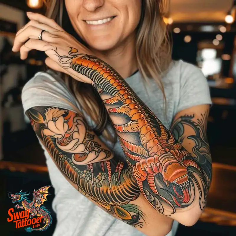 100 Centipede Tattoo Designs Symbolism, Style, & Longevity 46 Centipede Tattoo Ideas