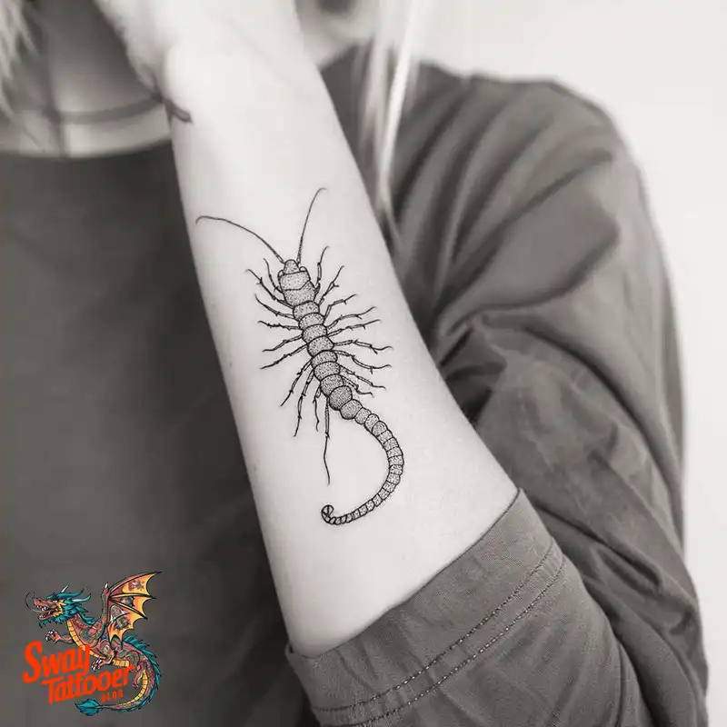 100 Centipede Tattoo Designs Symbolism, Style, & Longevity 22 Centipede Tattoo Designs