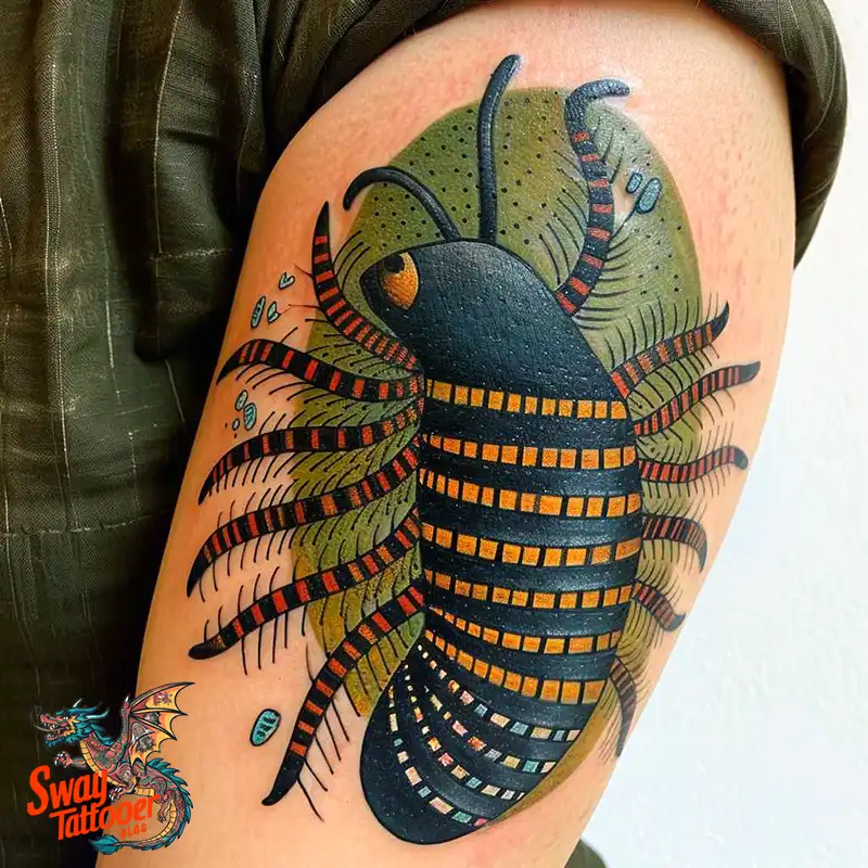 100 Centipede Tattoo Designs Symbolism, Style, & Longevity 14 Centipede Tattoo Designs