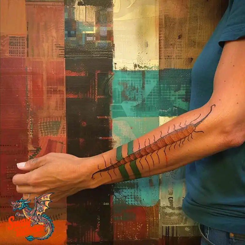 100 Centipede Tattoo Designs Symbolism, Style, & Longevity 7 Centipede Tattoo Designs