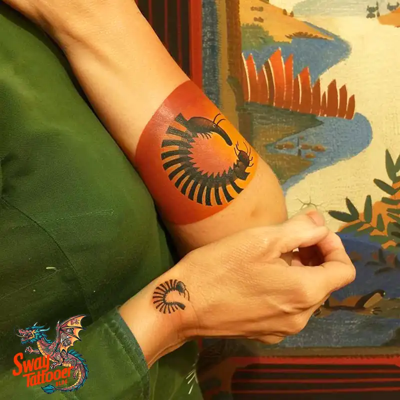 100 Centipede Tattoo Designs Symbolism, Style, & Longevity 4 Centipede Tattoo Designs